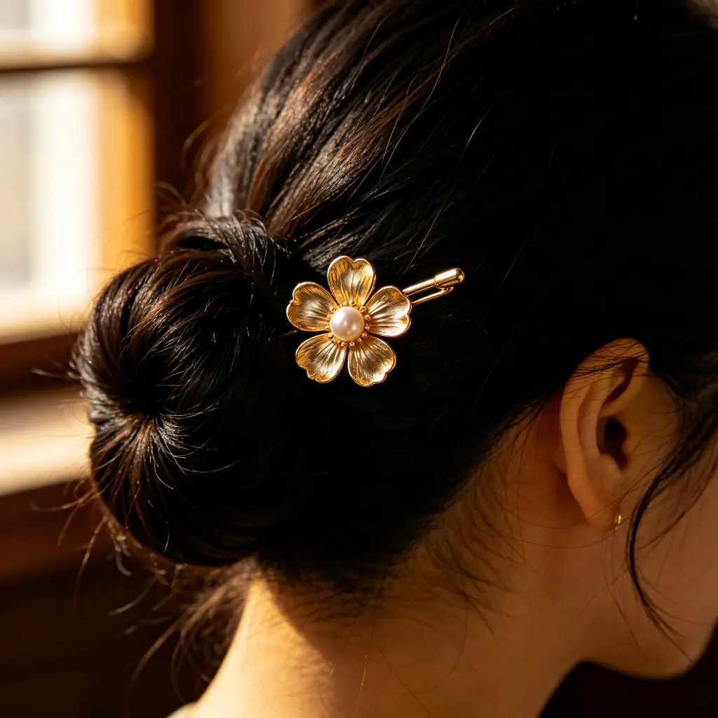 As a hair pin